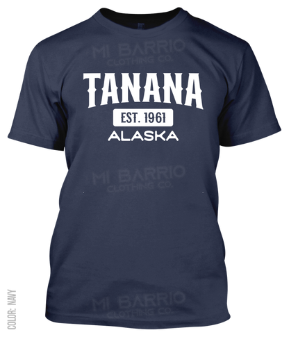 Tanana, Alaska Athletic T-Shirt