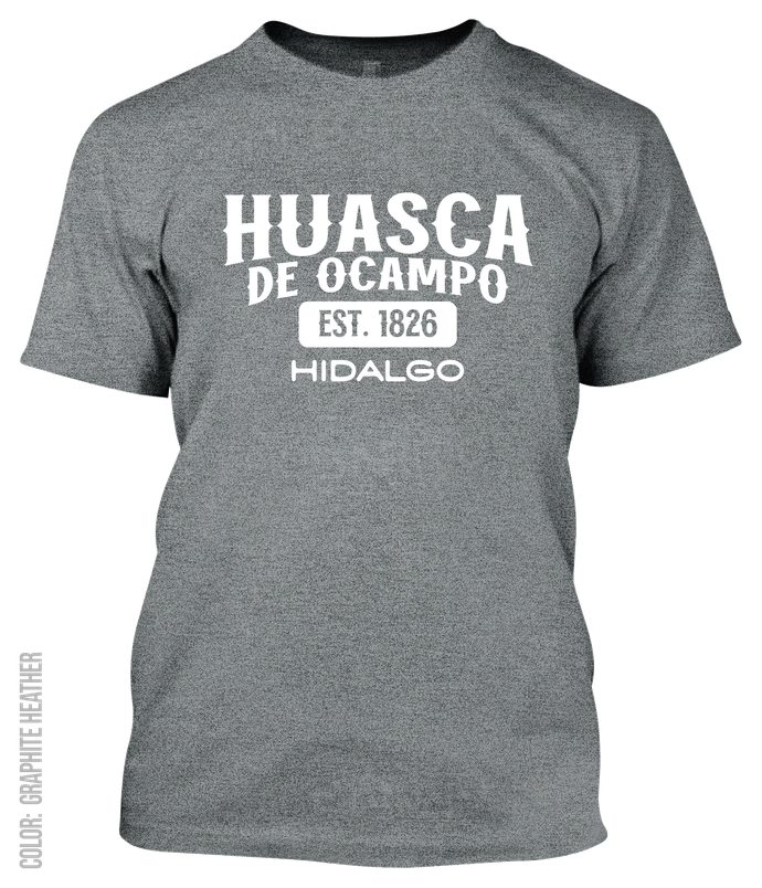 Huasca De Ocampo, Hidalgo Athletic T-Shirt