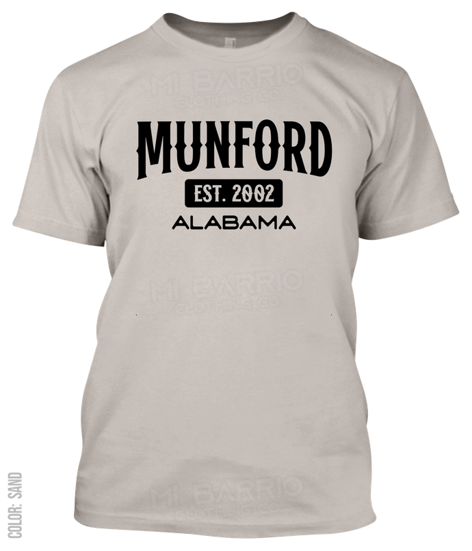 Munford, Alabama Athletic T-Shirt