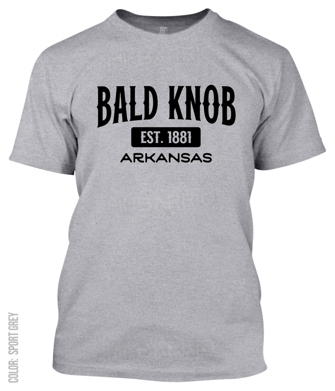 Bald Knob, Arkansas Athletic T-Shirt