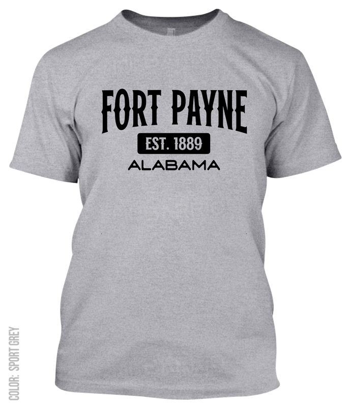 Fort Payne, Alabama Athletic T-Shirt