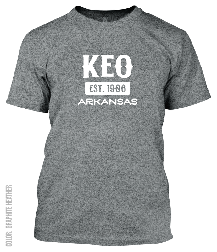 Keo, Arkansas Athletic T-Shirt
