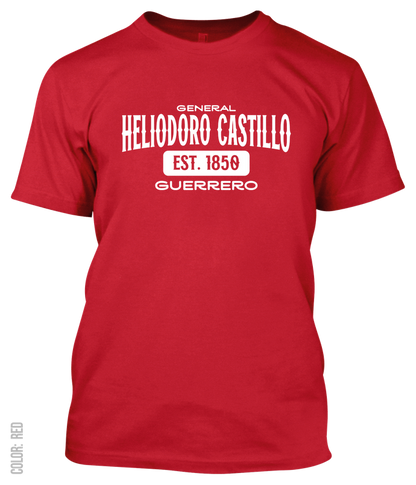 General Heliodoro Castillo, Guerrero Athletic T-Shirt