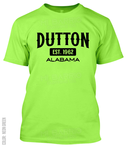 Dutton, Alabama Athletic T-Shirt