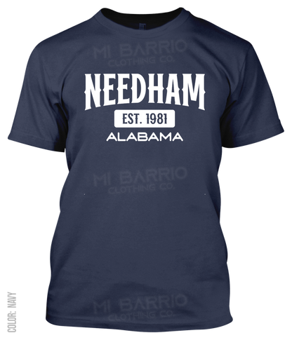 Needham, Alabama Athletic T-Shirt