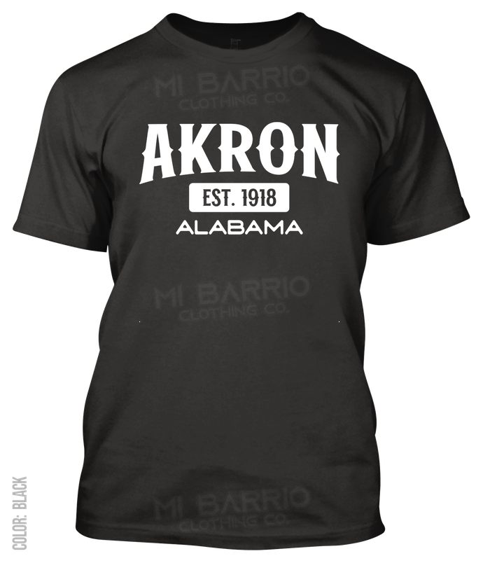 Akron, Alabama Athletic T-Shirt