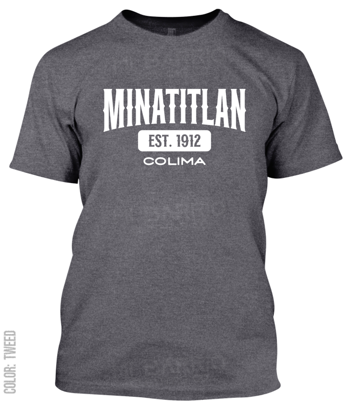 Minatitlan, Colima Athletic T-Shirt