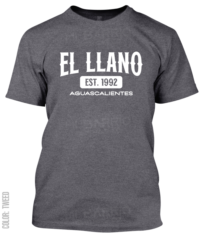 El Llano, Aguascalientes Athletic T-Shirt