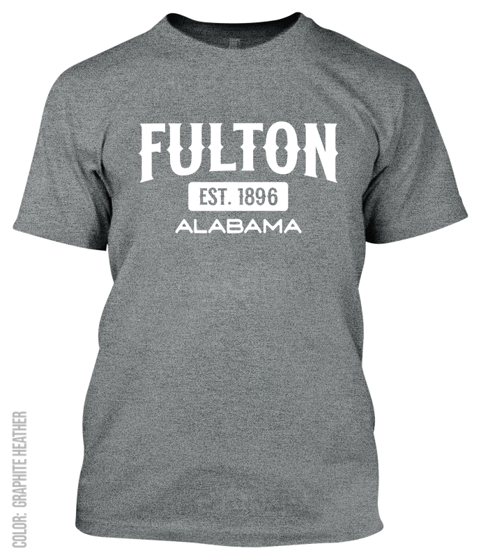 Fulton, Alabama Athletic T-Shirt