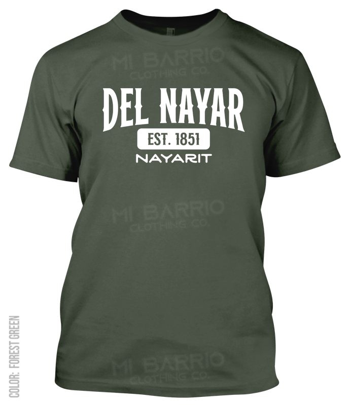 Del Nayar, Nayarit Athletic T-Shirt