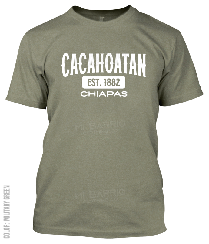Cacahoatan, Chiapas Athletic T-Shirt
