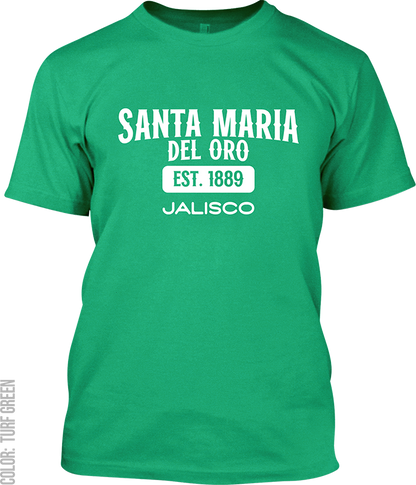 Santa Maria Del Oro, Jalisco Athletic T-Shirt