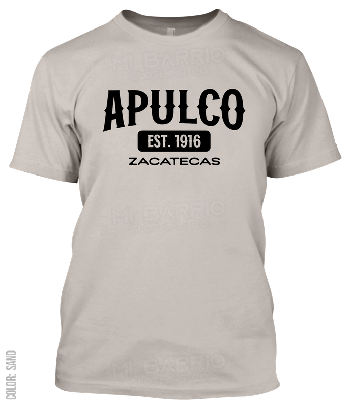 Apulco, Zacatecas Athletic T-Shirt