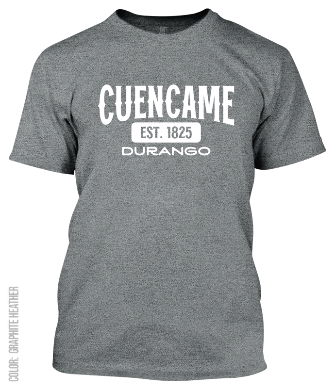 Cuencame, Durango Athletic T-Shirt