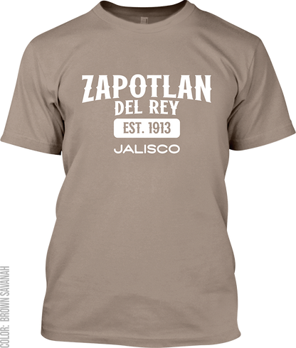 Zapotlan Del Rey, Jalisco Athletic T-Shirt