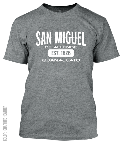 San Miguel De Allende, Guanajuato Athletic T-Shirt