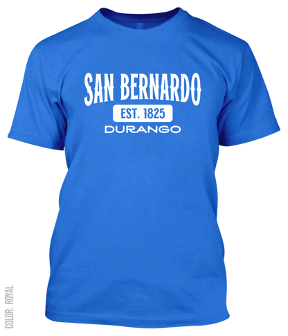 San Bernardo, Durango Athletic T-Shirt