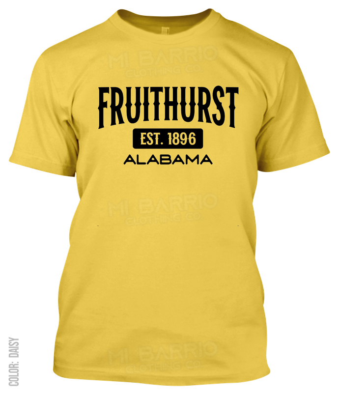 Fruithurst, Alabama Athletic T-Shirt