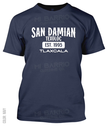 San Damian Texoloc, Tlaxcala Athletic T-Shirt