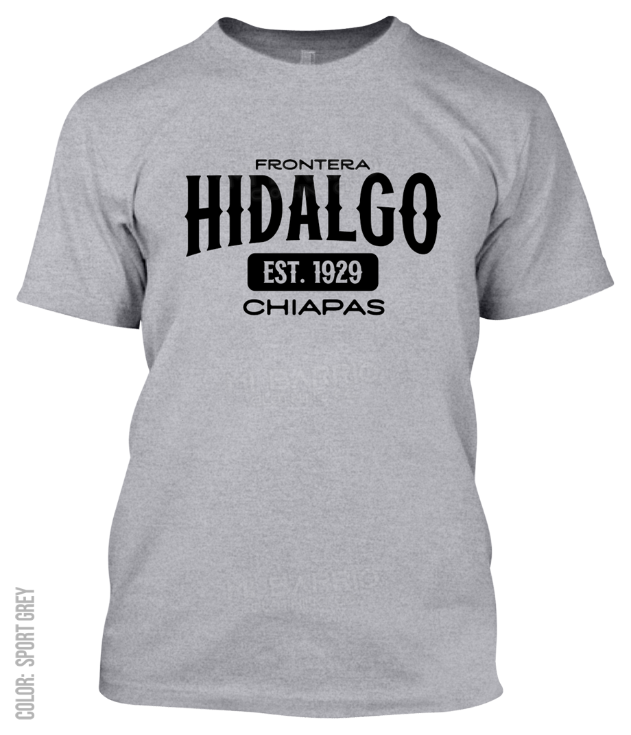 Frontera Hidalgo, Chiapas Athletic T-Shirt