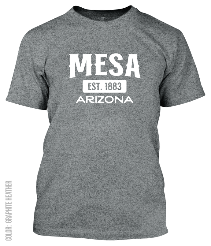 Mesa, Arizona Athletic T-Shirt