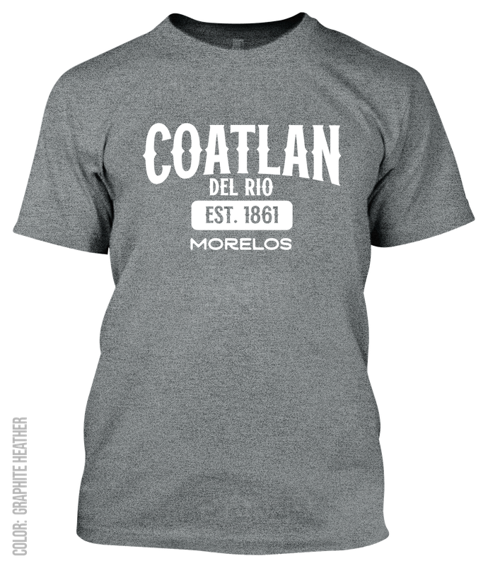 Coatlan Del Rio, Morelos Athletic T-Shirt