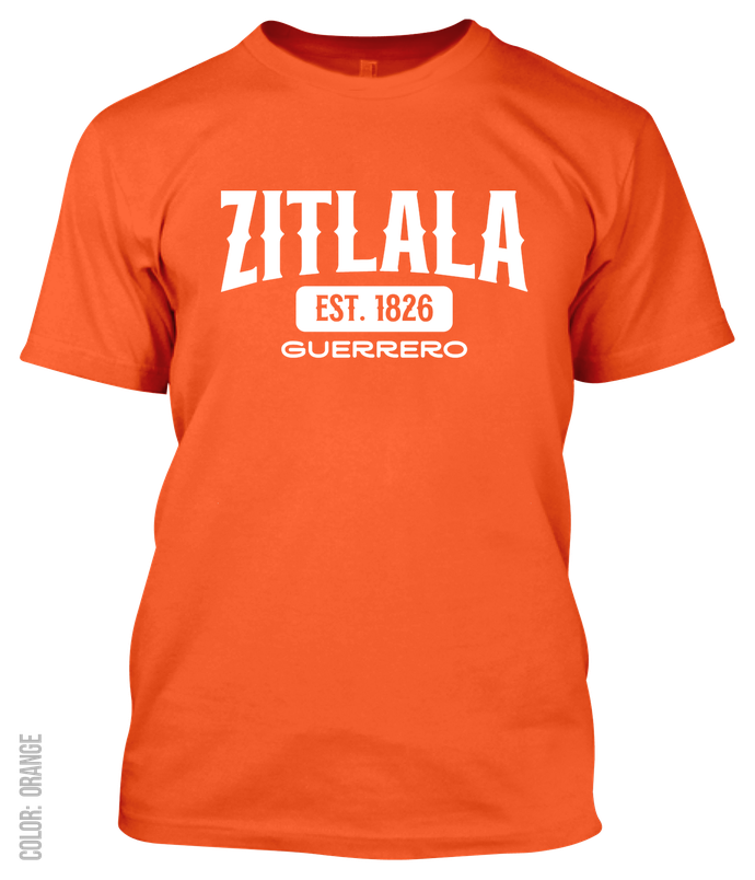Zitlala, Guerrero Athletic T-Shirt