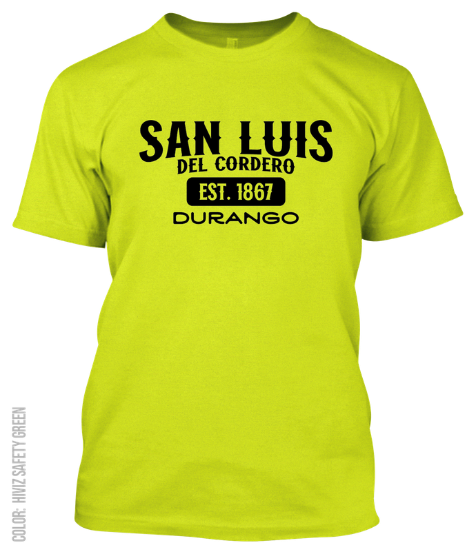 San Luis Del Cordero, Durango Athletic T-Shirt