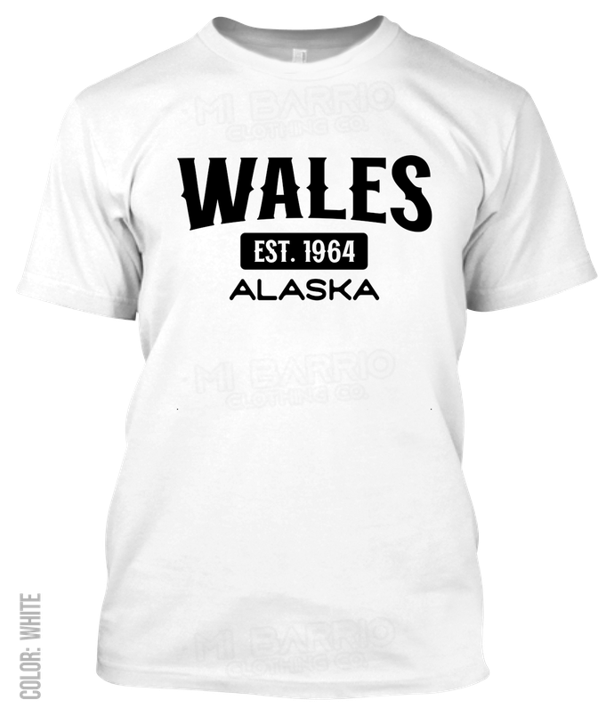 Wales, Alaska Athletic T-Shirt