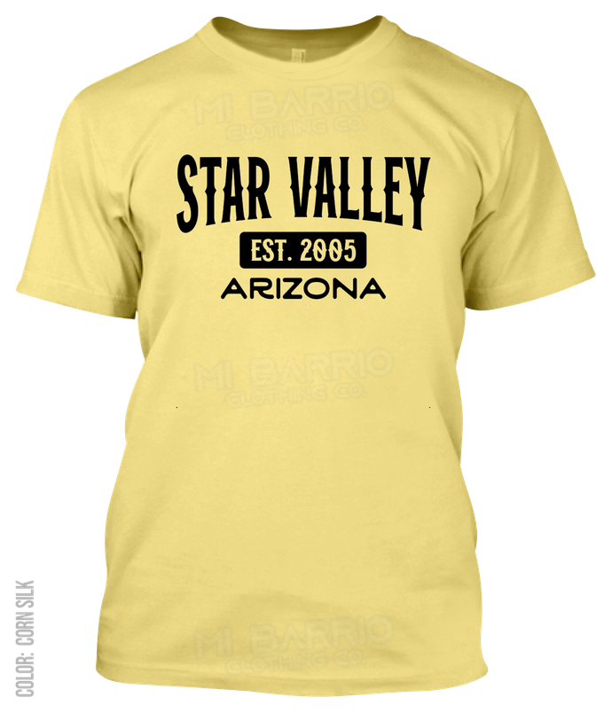 Star Valley, Arizona Athletic T-Shirt