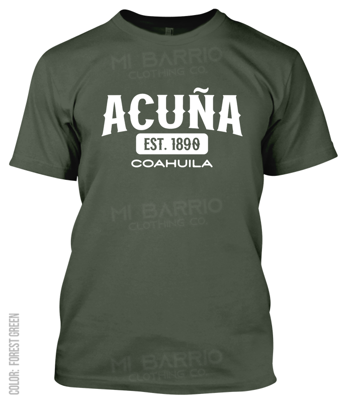 Acuña, Coahuila Athletic T-Shirt