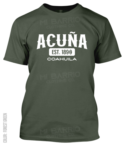 Acuña, Coahuila Athletic T-Shirt