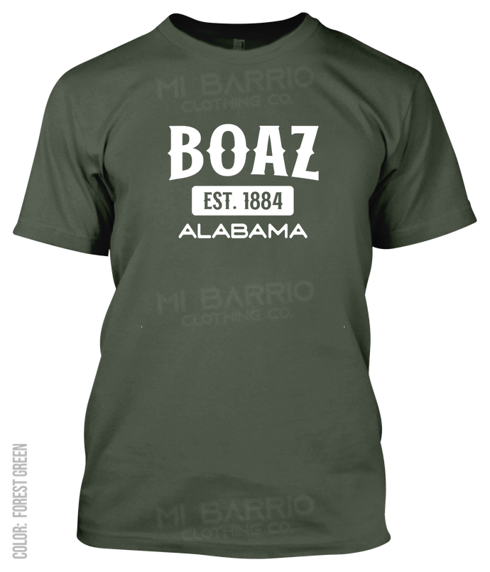 Boaz, Alabama Athletic T-Shirt
