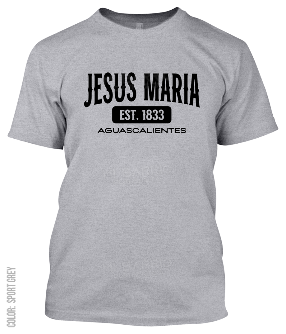 Jesus Maria, Aguascalientes Athletic T-Shirt