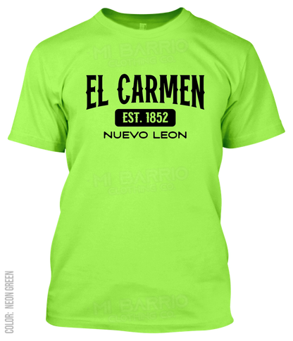 El Carmen, Nuevo Leon Athletic T-Shirt