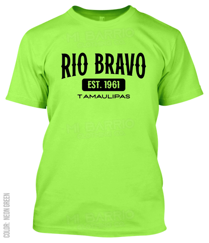 Rio Bravo, Tamaulipas Athletic T-Shirt