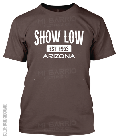 Show Low, Arizona Athletic T-Shirt