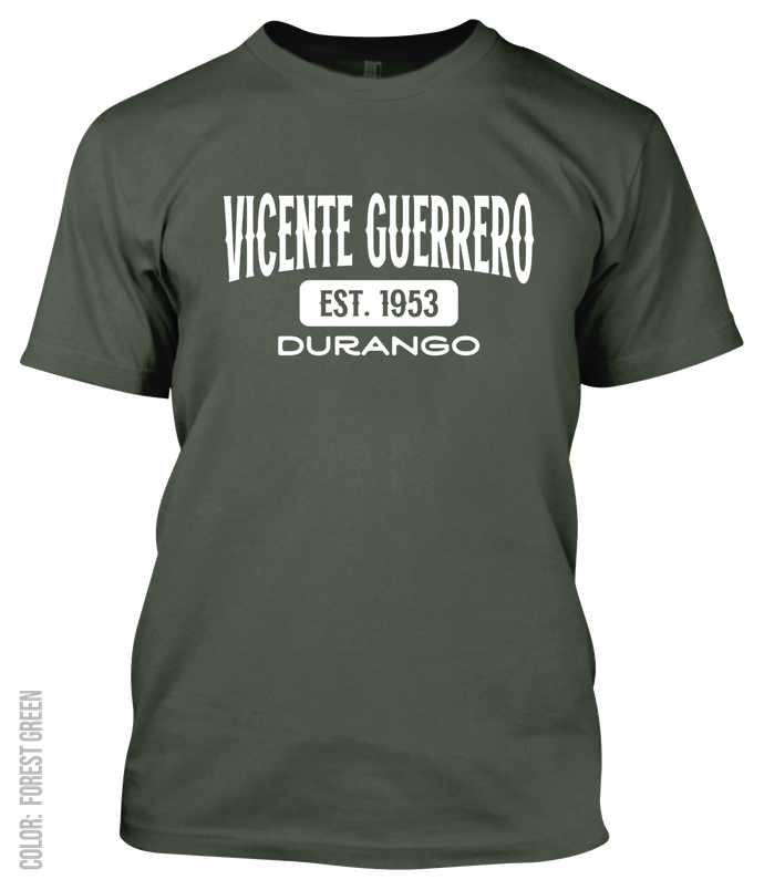 Vicente Guerrero, Durango Athletic T-Shirt