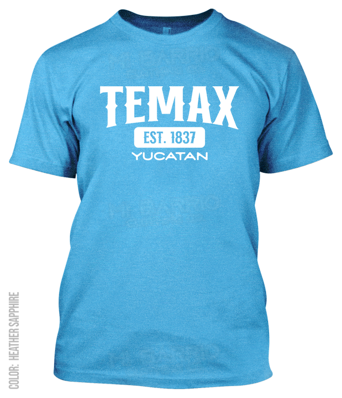 Temax, Yucatan Athletic T-Shirt