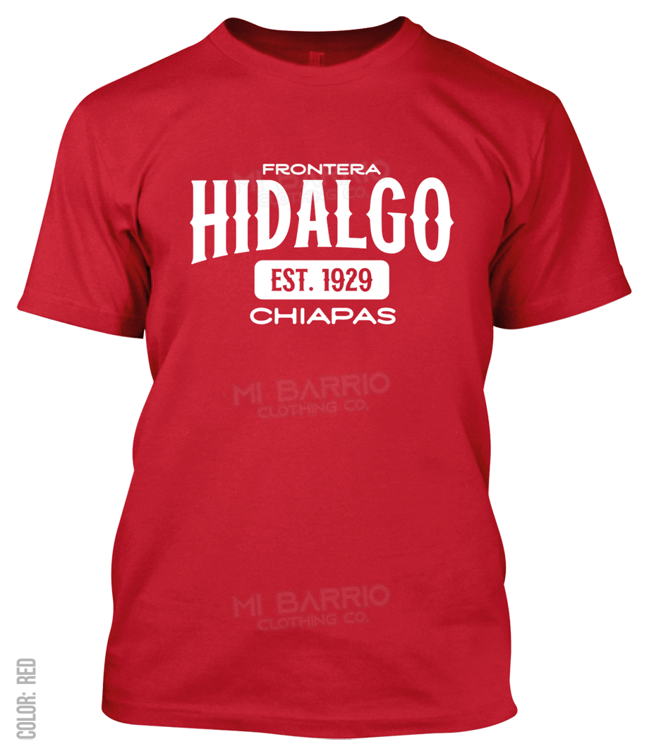 Frontera Hidalgo, Chiapas Athletic T-Shirt