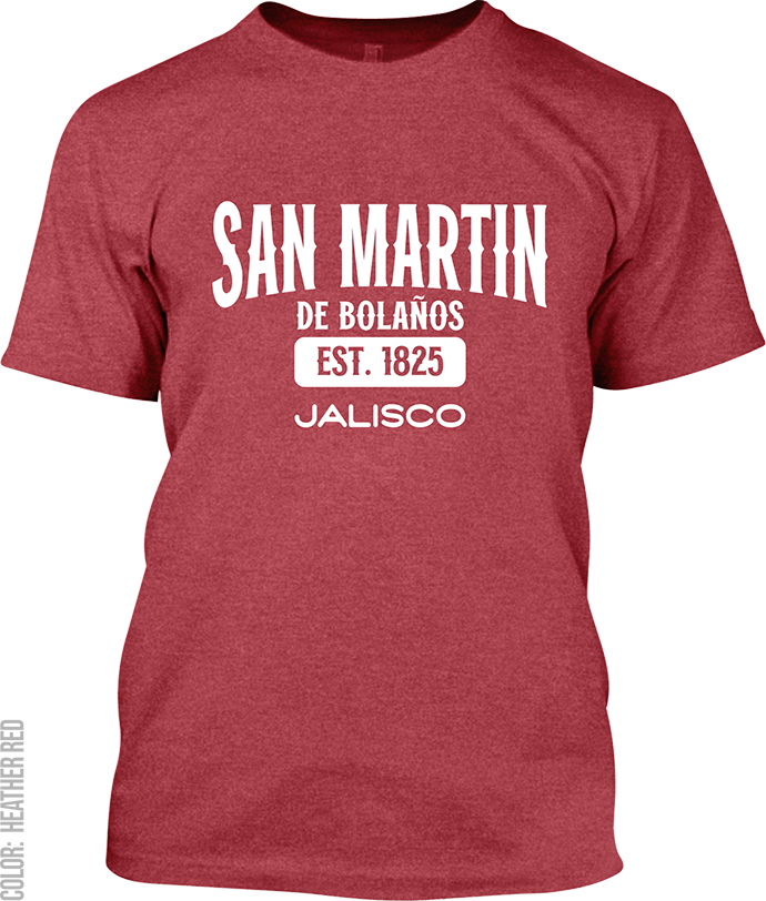San Martin De Bolaños, Jalisco Athletic T-Shirt