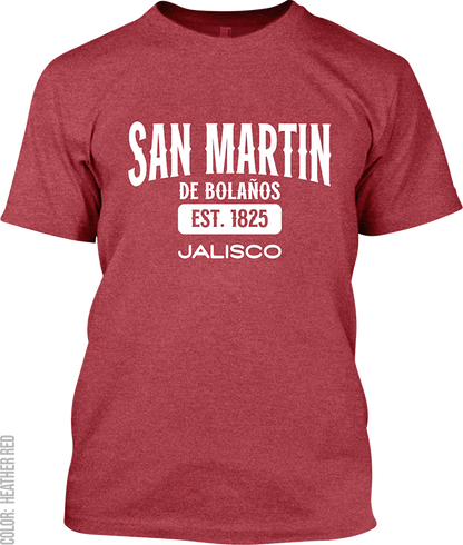 San Martin De Bolaños, Jalisco Athletic T-Shirt