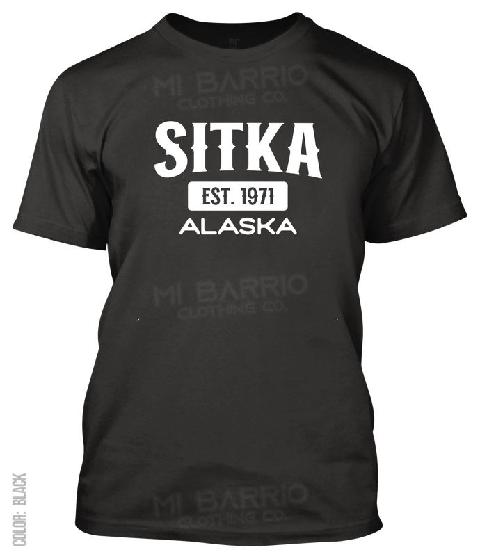 Sitka, Alaska Athletic T-Shirt