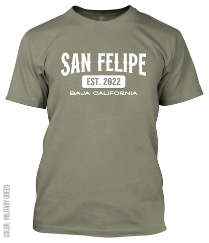 San Felipe, Baja California Athletic T-Shirt