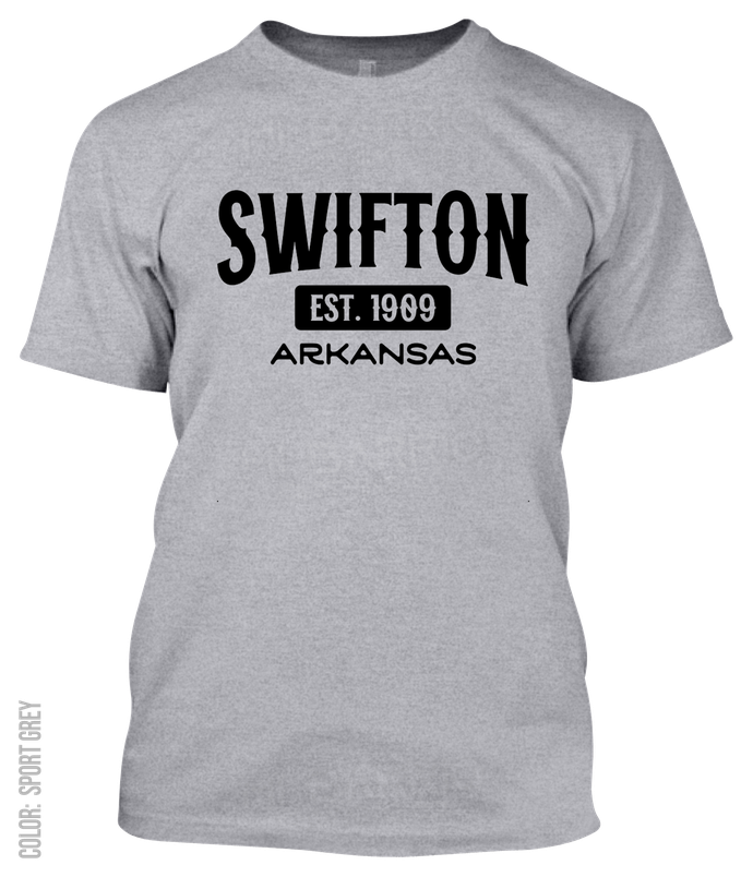 Swifton, Arkansas Athletic T-Shirt