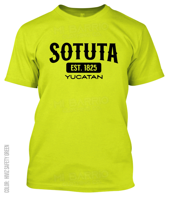 Sotuta, Yucatan Athletic T-Shirt
