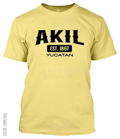 Akil, Yucatan Athletic T-Shirt
