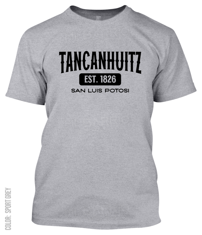 Tancanhuitz, San Luis Potosi Athletic T-Shirt