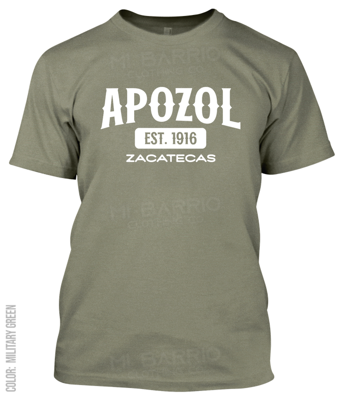 Apozol, Zacatecas Athletic T-Shirt