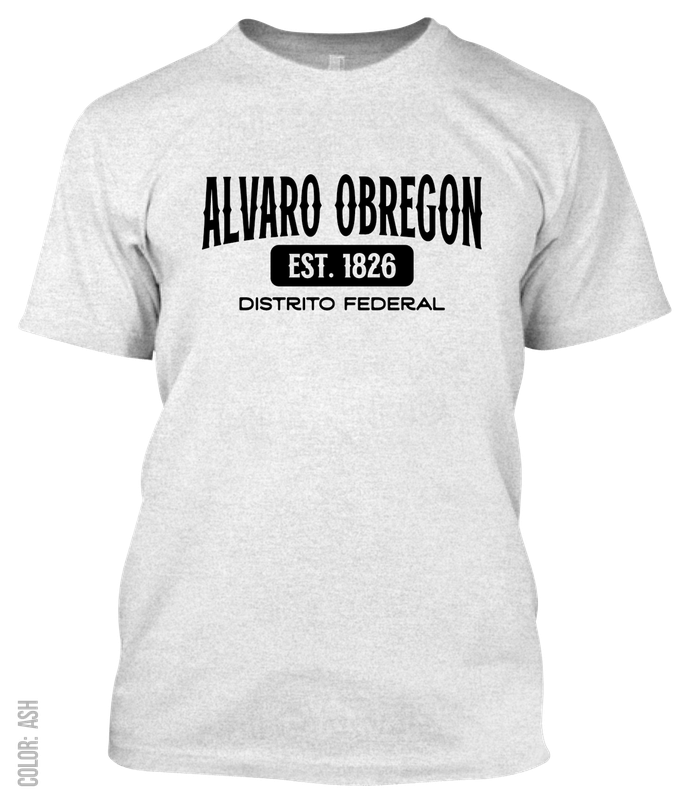 Alvaro Obregon, Ciudad De Mexico Athletic T-Shirt